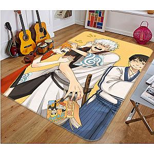 Gintama Rugs - 3D Gintama 1703 Anime Non Slip Rug Mat Official Store YYA1612