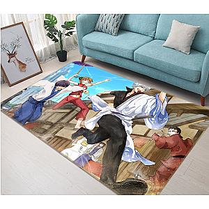 Gintama Rugs - 3D Gintama 1580 Anime Non Slip Rug Mat Official Store YYA1612