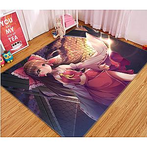 3D Girl In Red 1592 Anime Non Slip Rug Mat Official Store YYA1612