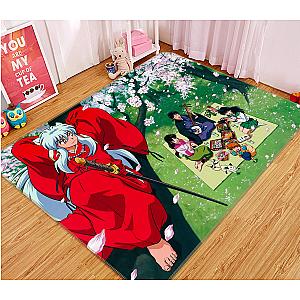 Inuyasha Rugs - 3D Inuyasha 1335 Anime Non Slip Rug Mat Official Store YYA1612