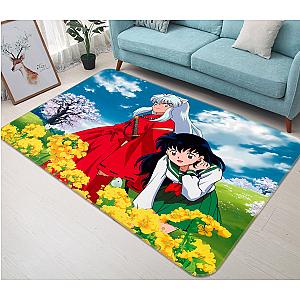 Inuyasha Rugs - 3D Inuyasha 1273 Anime Non Slip Rug Mat Official Store YYA1612