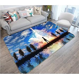 Your Name Rugs - 3D Ki Mi Ni Wa 1295 Anime Non Slip Rug Mat Official Store YYA1612