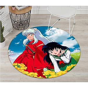 Inuyasha Rugs - 3D Inuyasha 2187 Anime Non Slip Rug Mat Official Store YYA1612