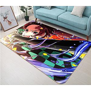 Demon Slayer Rugs - 3D Kimetsu No Yaiba 1170 Anime Non Slip Rug Mat Official Store YYA1612