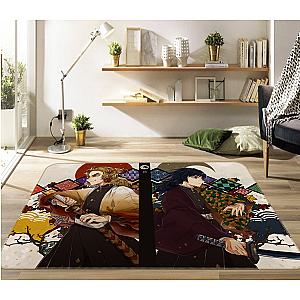 Demon Slayer Rugs - 3D Kimetsu No Yaiba 1171 Anime Non Slip Rug Mat Official Store YYA1612