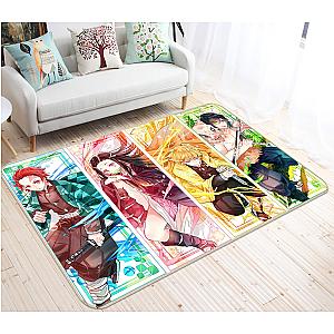 Demon Slayer Rugs - 3D Kimetsu No Yaiba 1179 Anime Non Slip Rug Mat Official Store YYA1612