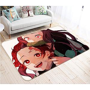 Demon Slayer Rugs - 3D Kimetsu No Yaiba 1191 Anime Non Slip Rug Mat Official Store YYA1612