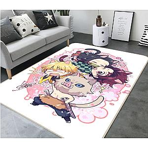 Demon Slayer Rugs - 3D Kimetsu No Yaiba 1203 Anime Non Slip Rug Mat Official Store YYA1612