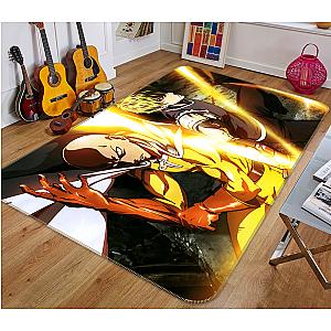 One Punch Man Rugs - 3D One Punch Man 1208 Anime Non Slip Rug Mat Official Store YYA1612