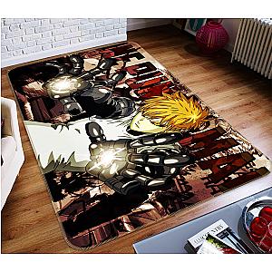 One Punch Man Rugs - 3D One Punch Man 1235 Anime Non Slip Rug Mat Official Store YYA1612