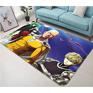 One Punch Man Rugs - 3D One Punch Man 1247 Anime Non Slip Rug Mat Official Store YYA1612