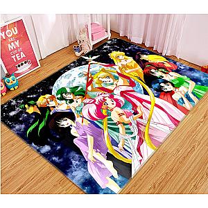 Sailor Moon Rugs - 3D Sailor Moon 1281 Anime Non Slip Rug Mat Official Store YYA1612