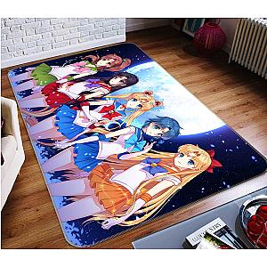 Sailor Moon Rugs - 3D Sailor Moon 1146 Anime Non Slip Rug Mat Official Store YYA1612