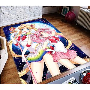 Sailor Moon Rugs - 3D Sailor Moon 2048 Anime Non Slip Rug Mat Official Store YYA1612