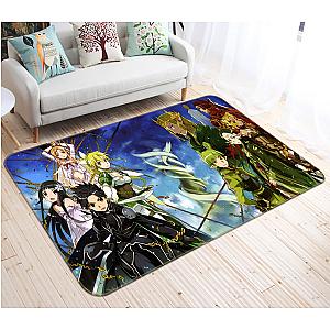 Sword Art Online Rugs - 3D Sword Art Online 2079 Anime Non Slip Rug Mat Official Store YYA1612