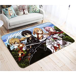 Sword Art Online Rugs - 3D Sword Art Online 2078 Anime Non Slip Rug Mat Official Store YYA1612