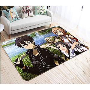 Sword Art Online Rugs - 3D Sword Art Online 2088 Anime Non Slip Rug Mat Official Store YYA1612