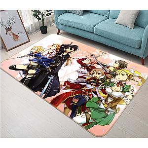 Sword Art Online Rugs - 3D Sword Art Online 2080 Anime Non Slip Rug Mat Official Store YYA1612