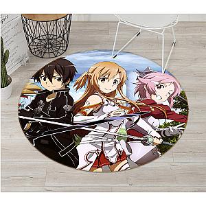 Sword Art Online Rugs - 3D Sword Art Online 2215 Anime Non Slip Rug Mat Official Store YYA1612