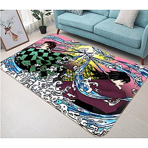 Demon Slayer Rugs - 3D WKimetsu No Yaiba 1161 Anime Non Slip Rug Mat Official Store YYA1612