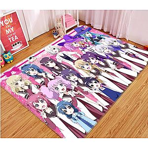 YuruYuri Rugs - 3D Yuruyuri 1547 Anime Non Slip Rug Mat Official Store YYA1612