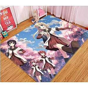 YuruYuri Rugs - 3D Yuruyuri 1546 Anime Non Slip Rug Mat Official Store YYA1612