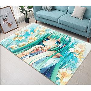 3D Flower Season Girl 1554 Anime Non Slip Rug Mat Official Store YYA1612