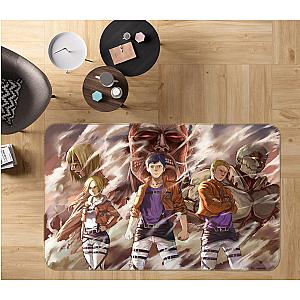 Attack on Titan Rugs - 3D Attack On Titan 1805 Anime Non Slip Rug Mat Official Store YYA1612