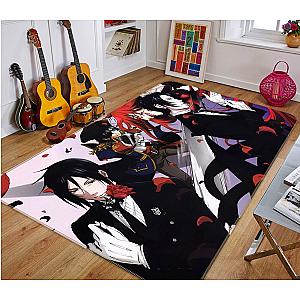 Black Butler Rugs - 3D Black Butler 1810 Anime Non Slip Rug Mat Official Store YYA1612