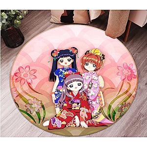 Cardcaptor Sakura Rugs - 3D Cardcaptor Sakura 2103 Anime Non Slip Rug Mat Official Store YYA1612