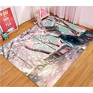 3D Cherry Blossom Girl 1553 Anime Non Slip Rug Mat Official Store YYA1612