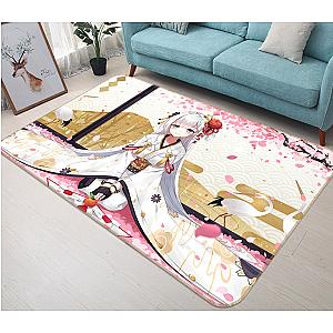 3D Flower Season Girl 1561 Anime Non Slip Rug Mat Official Store YYA1612