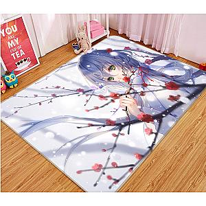 3D Flower Season Girl 1560 Anime Non Slip Rug Mat Official Store YYA1612