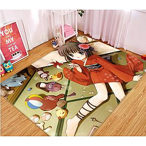 3D Flower Season Girl 1691 Anime Non Slip Rug Mat Official Store YYA1612