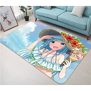 3D Flower Season Girl 1687 Anime Non Slip Rug Mat Official Store YYA1612