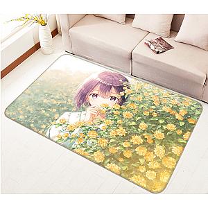 3D Flower Season Girl 1682 Anime Non Slip Rug Mat Official Store YYA1612