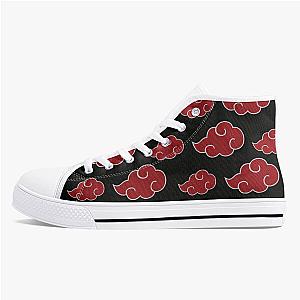 Naruto Shoes - Akatsuki Naruto Classic High-Top Canvas Shoes Official Store AS0612