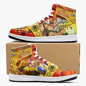 Seven Deadly Sins Shoes - Escanor Praise The Sun Seven Deadly Sins J-Force Shoes Official Store AS0612