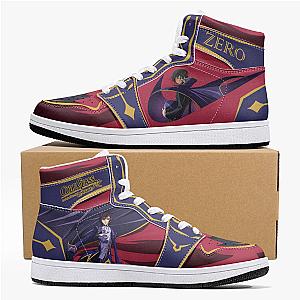 Code Geass Shoes - Zero Lelouch Lamperouge Code Geass J-Force Shoes Official Store AS0612