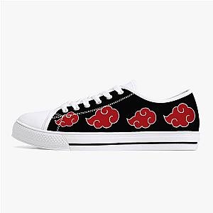 Naruto Shoes - Akatsuki Naruto Classic Low-Top Canvas Shoes Official Store AS0612