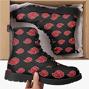 Naruto Shoes - Akatsuki Naruto Custom Leather Boots Official Store AS0612