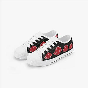 Naruto Shoes - Akatsuki Naruto Kids Low-Top Canvas Shoes Official Store AS0612