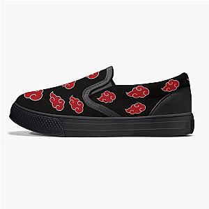 Naruto Shoes - Akatsuki Naruto Kids Slip-On Shoes Black Official Store AS0612