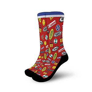 Kaneda Full Bike Decal Socks Akira Anime Custom Socks PT09 GAS1801