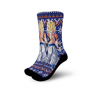 Gogeta Super Saiyan Socks Ugly Dragon Ball Anime Socks Gift Idea GAS1801