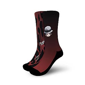 Demon Slayer Socks Lord Muzan Socks Custom Demon Slayer Anime GAS1801