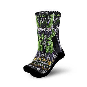 Cell Socks Ugly Dragon Ball Anime Socks Gift Idea GAS1801