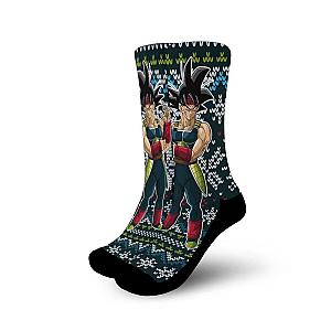 Bardock Socks Ugly Dragon Ball Anime Socks Gift Idea GAS1801