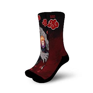 Akatsuki Jugo Socks Costume Akatsuki Clan Member Socks Anime GAS1801