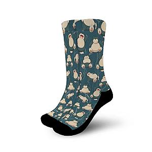 Snorlax Socks Costume Pokemon Anime Socks Pattern GAS1801